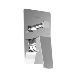 Monomando para regadera o tina con desviador Spiga SPG-201 Helvex